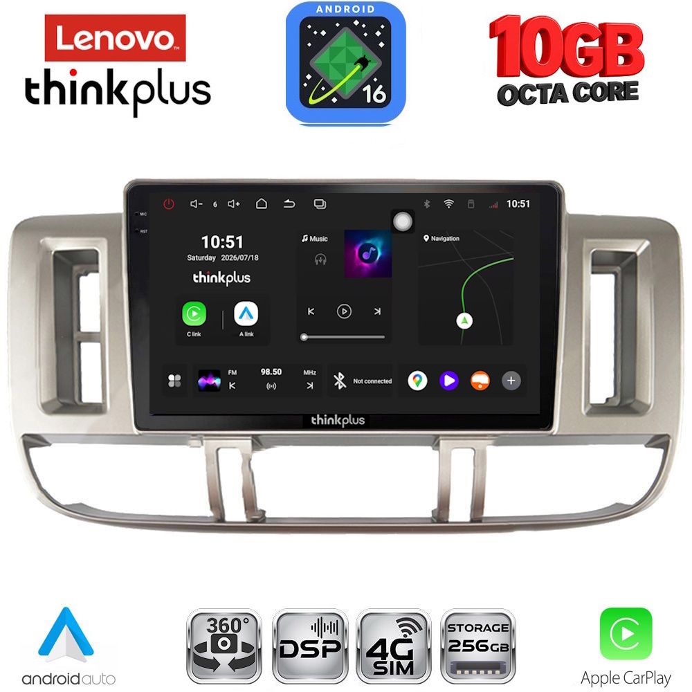 LENOVO LTM 11474_CPA (9inc) MULTIMEDIA TABLET for NISSAN XTRAIL mod. 2000-2004 LENOVO LTM 11474_CPA (9inc) MULTIMEDIA TABLET for NISSAN XTRAIL mod. 2000-2004