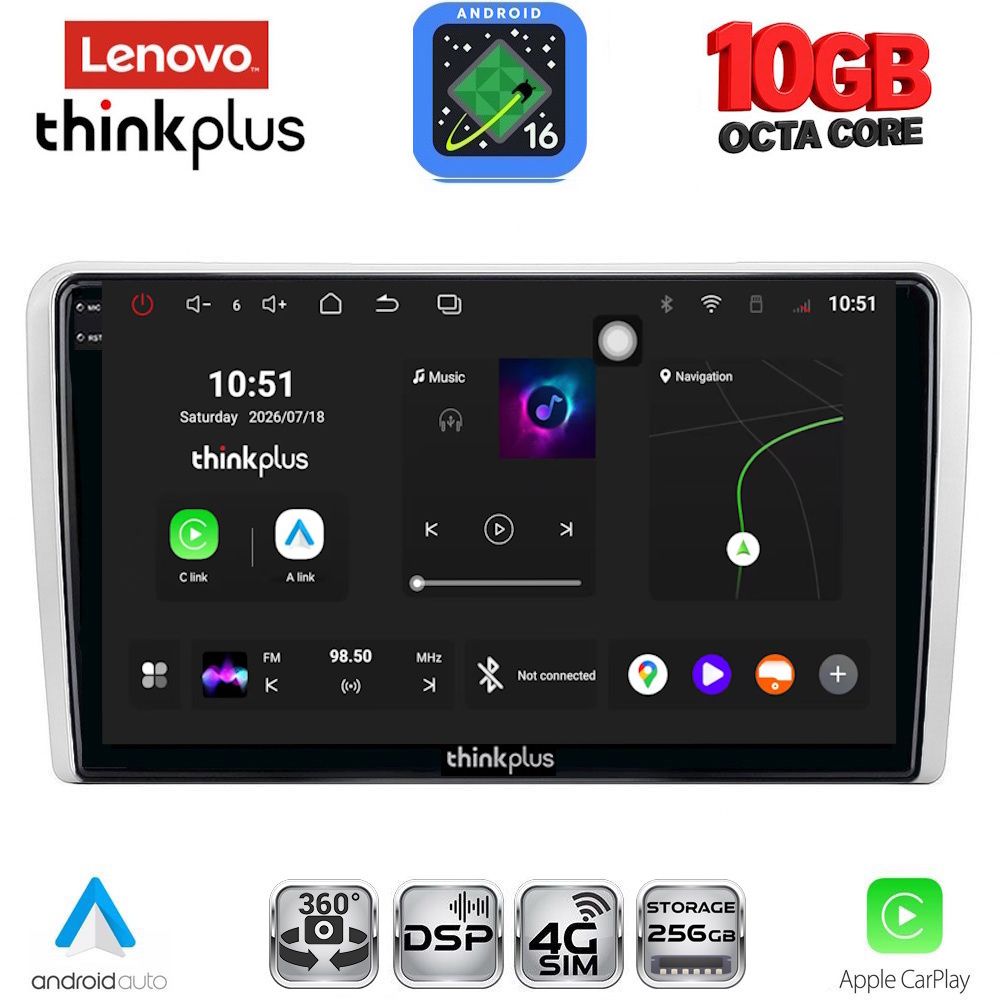 LENOVO LTM 11481SL_CPA (9inc) MULTIMEDIA TABLET for OPEL ALL mod. 2004-2014 (SILVER) LENOVO LTM 11481SL_CPA (9inc) MULTIMEDIA TABLET for OPEL ALL mod. 2004-2014 (SILVER)
