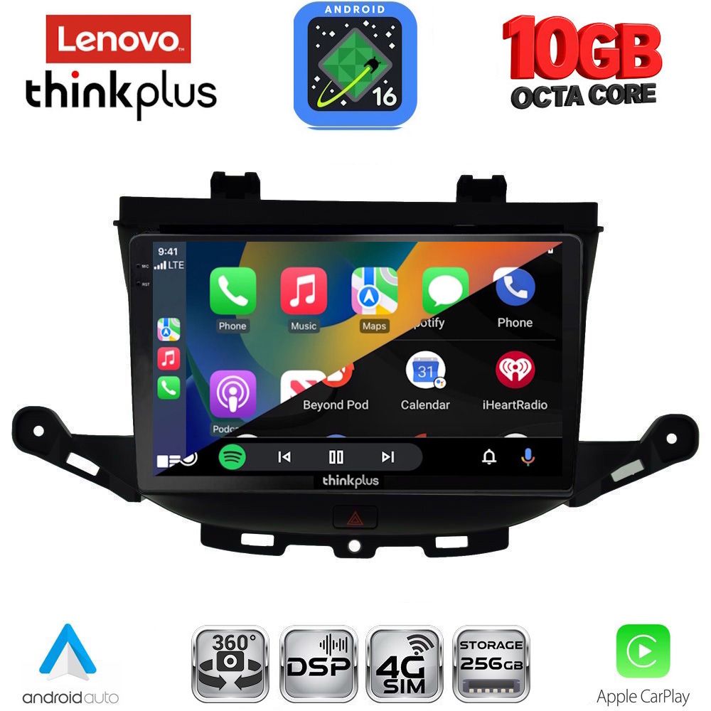 LENOVO LTM 11483_CPA (9inc) MULTIMEDIA TABLET for OPEL ASTRA K mod. 2015-2022 LENOVO LTM 11483_CPA (9inc) MULTIMEDIA TABLET for OPEL ASTRA K mod. 2015-2022