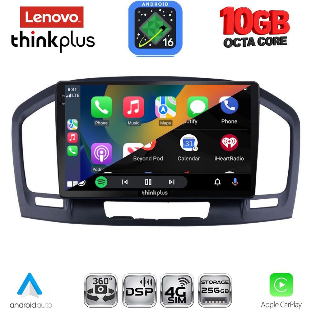 LENOVO LTM 11491BL_CPA (9inc) MULTIMEDIA TABLET for OPEL INSIGNIA mod. 2008-2013 (BLACK) LENOVO LTM 11491BL_CPA (9inc) MULTIMEDIA TABLET for OPEL INSIGNIA mod. 2008-2013 (BLACK)