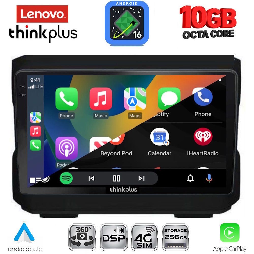LENOVO LTM 11272_CPA (10inc) MULTIMEDIA TABLET for JEEP mod. 2007-2014 - DODGE mod. 2007-2014 LENOVO LTM 11272_CPA (10inc) MULTIMEDIA TABLET for JEEP mod. 2007-2014 - DODGE mod. 2007-2014