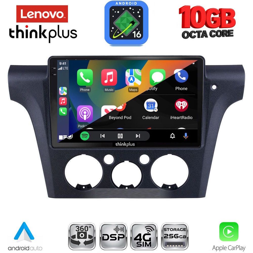 LENOVO LTM 11441CL_CPA (10inc) MULTIMEDIA TABLET for MITSUBISHI OUTLANDER mod. 2001-2005 with CLIMA LENOVO LTM 11441CL_CPA (10inc) MULTIMEDIA TABLET for MITSUBISHI OUTLANDER mod. 2001-2005 with CLIMA
