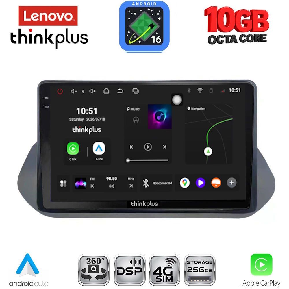 LENOVO LTM 11469_CPA (10inc) MULTIMEDIA TABLET for NISSAN QASHQAI mod. 2021-2024 LENOVO LTM 11469_CPA (10inc) MULTIMEDIA TABLET for NISSAN QASHQAI mod. 2021-2024