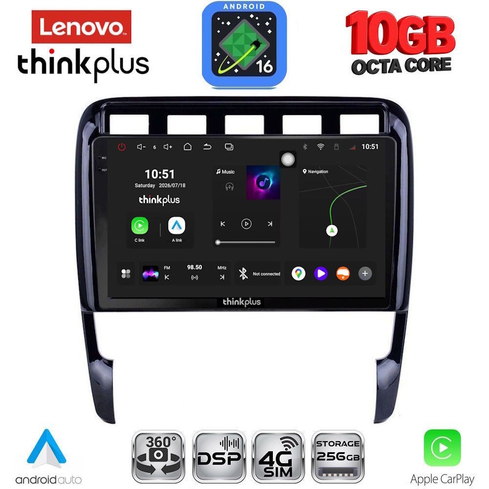 LENOVO LTM 11535_CPA (9inc) MULTIMEDIA TABLET for PORSCHE CAYENNE mod. 2002-2011 LENOVO LTM 11535_CPA (9inc) MULTIMEDIA TABLET for PORSCHE CAYENNE mod. 2002-2011