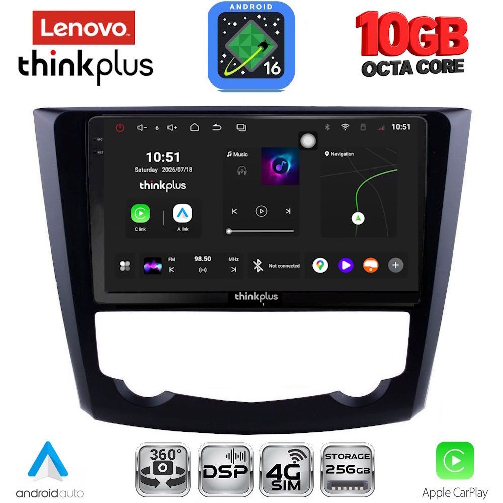 LENOVO LTM 11549_CPA (9inc) MULTIMEDIA TABLET for RENAULT KADJAR mod. 2015-2025 LENOVO LTM 11549_CPA (9inc) MULTIMEDIA TABLET for RENAULT KADJAR mod. 2015-2025