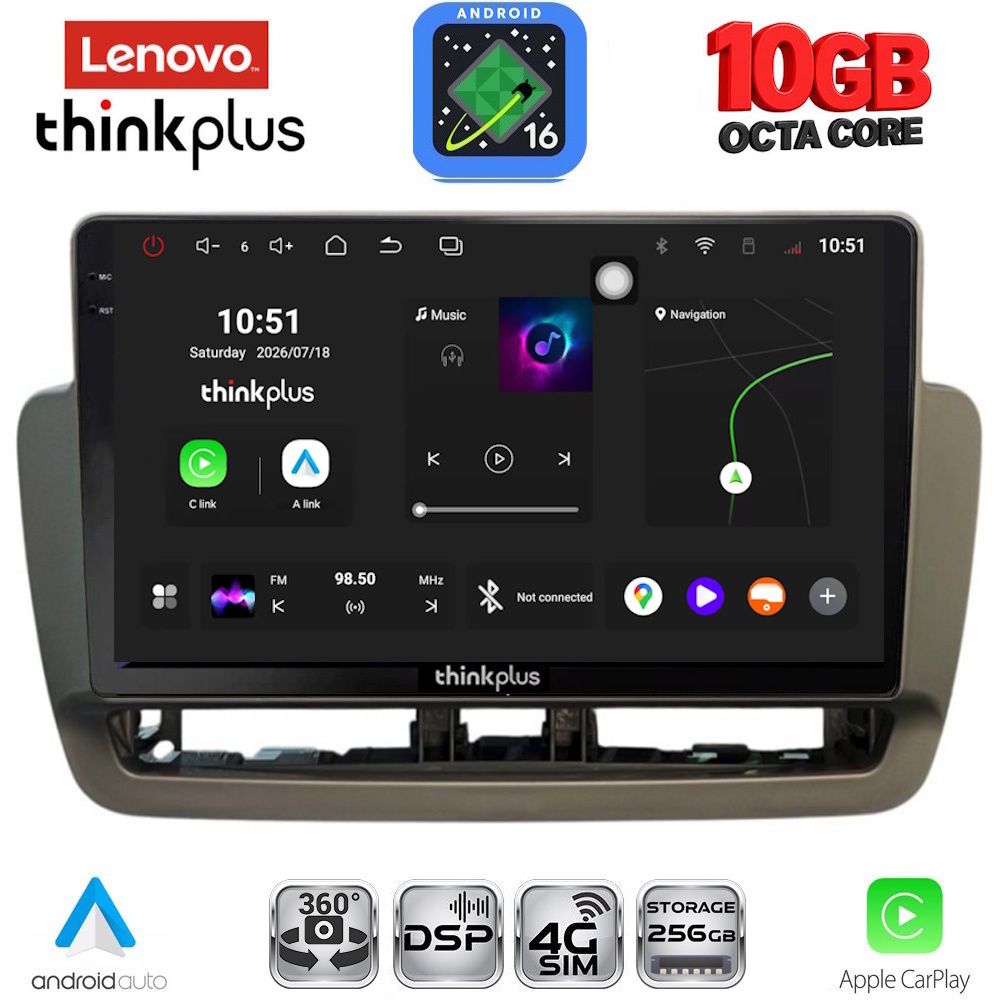 LENOVO LTM 11572_CPA (9inc) MULTIMEDIA TABLET for SEAT IBIZA mod. 2012-2015 LENOVO LTM 11572_CPA (9inc) MULTIMEDIA TABLET for SEAT IBIZA mod. 2012-2015