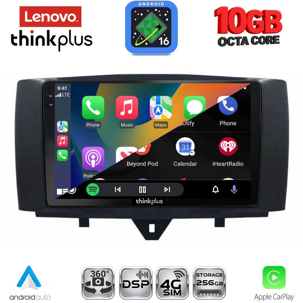 LENOVO LTM 11622_CPA (9inc) MULTIMEDIA TABLET for SMART (451) mod. 2010-2015 LENOVO LTM 11622_CPA (9inc) MULTIMEDIA TABLET for SMART (451) mod. 2010-2015