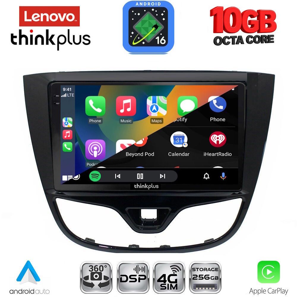 LENOVO LTM 11489_CPA (10inc) MULTIMEDIA TABLET for OPEL KARL mod. 2014-2019 LENOVO LTM 11489_CPA (10inc) MULTIMEDIA TABLET for OPEL KARL mod. 2014-2019