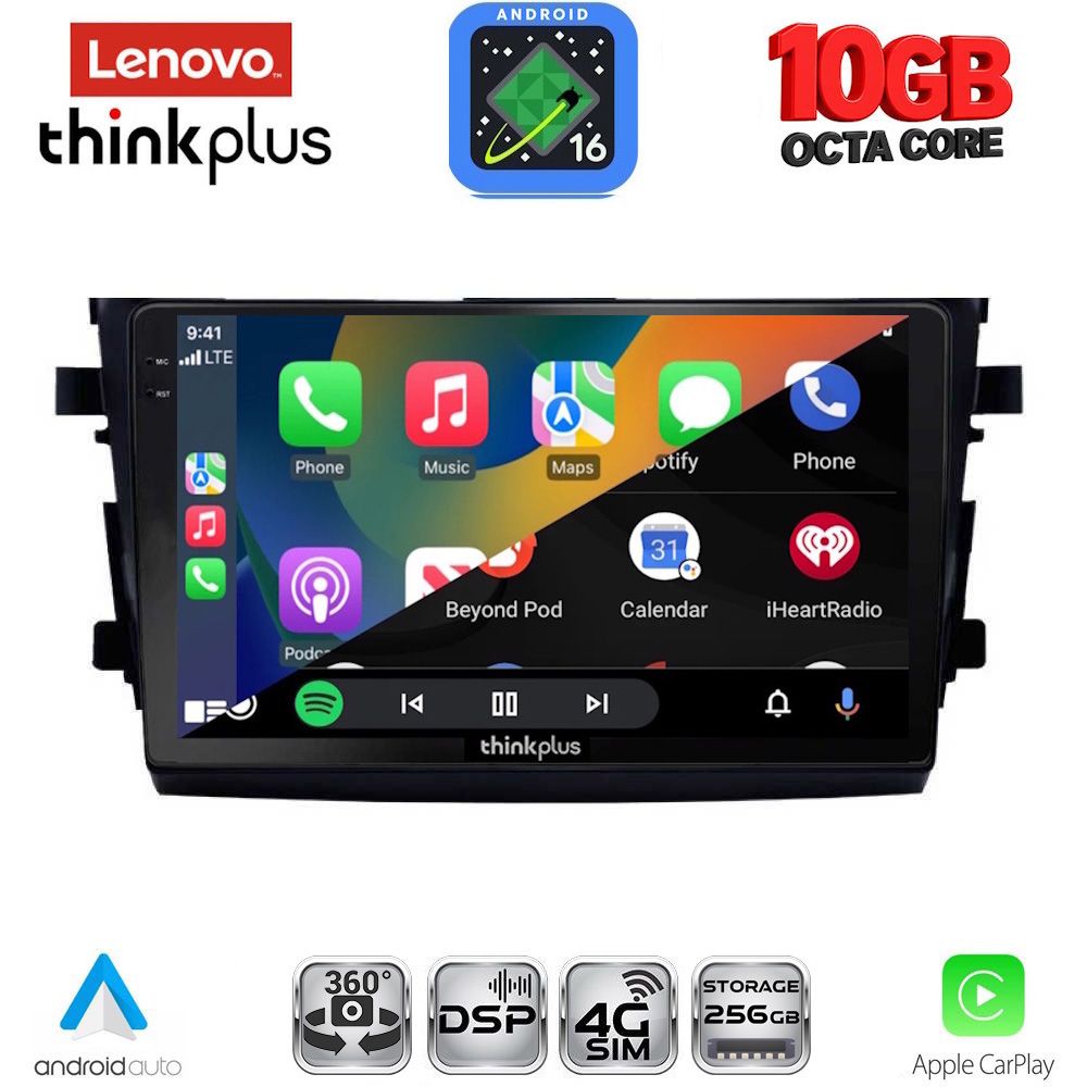 LENOVO LTM 11674_CPA (9inc) MULTIMEDIA TABLET for SUZUKI CELERIO mod. 2015-2021 LENOVO LTM 11674_CPA (9inc) MULTIMEDIA TABLET for SUZUKI CELERIO mod. 2015-2021