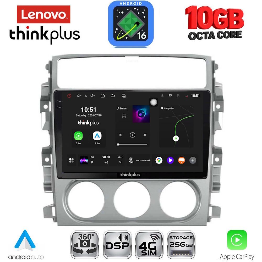 LENOVO LTM 11681_CPA (9inc) MULTIMEDIA TABLET for SUZUKI LIANA mod. 2001-2007 LENOVO LTM 11681_CPA (9inc) MULTIMEDIA TABLET for SUZUKI LIANA mod. 2001-2007