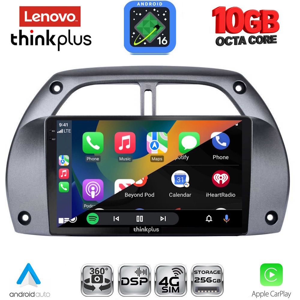 LENOVO LTM 11730AC_CPA (9inc) MULTIMEDIA TABLET for TOYOTA RAV 4 mod. 2000-2006 with A/C LENOVO LTM 11730AC_CPA (9inc) MULTIMEDIA TABLET for TOYOTA RAV 4 mod. 2000-2006 with A/C