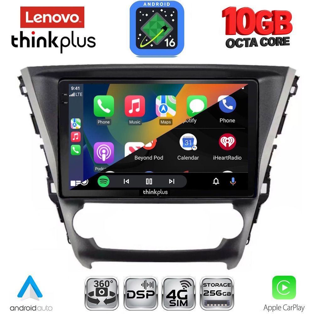 LENOVO LTM 11706_CPA (10inc) MULTIMEDIA TABLET for TOYOTA AVENSIS mod. 2016-2019 LENOVO LTM 11706_CPA (10inc) MULTIMEDIA TABLET for TOYOTA AVENSIS mod. 2016-2019
