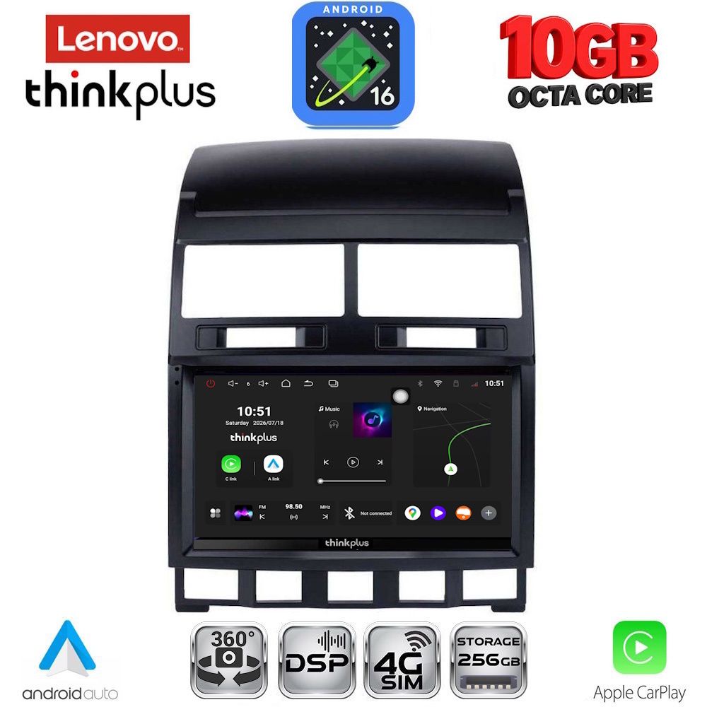 LENOVO LTM 11765_CPA (9inc) MULTIMEDIA TABLET for VW TOUAREG mod. 2003-2011 LENOVO LTM 11765_CPA (9inc) MULTIMEDIA TABLET for VW TOUAREG mod. 2003-2011