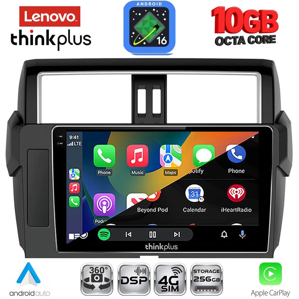 LENOVO LTM 11777_CPA (10inc) MULTIMEDIA TABLET for TOYOTA PRADO mod. 2014-2017 LENOVO LTM 11777_CPA (10inc) MULTIMEDIA TABLET for TOYOTA PRADO mod. 2014-2017