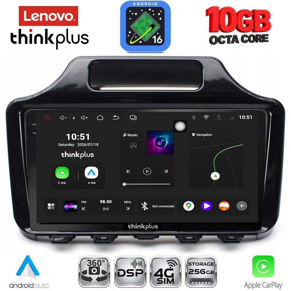 LENOVO LTM 11779_CPA (9inc) MULTIMEDIA TABLET for TOYOTA IQ mod. 2008-2015 with ORIG. NAVI LENOVO LTM 11779_CPA (9inc) MULTIMEDIA TABLET for TOYOTA IQ mod. 2008-2015 with ORIG. NAVI