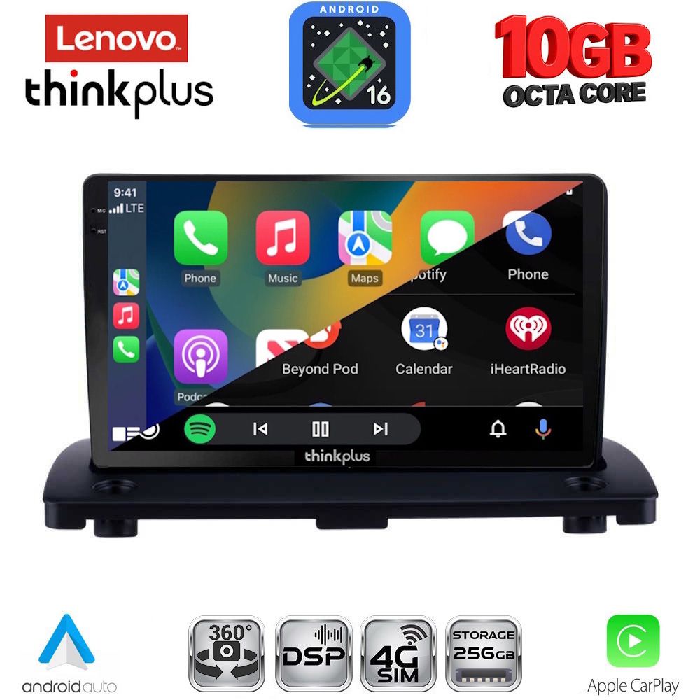 LENOVO LTM 11789_CPA (9inc) MULTIMEDIA TABLET for VOLVO XC90 mod. 2002-2014 LENOVO LTM 11789_CPA (9inc) MULTIMEDIA TABLET for VOLVO XC90 mod. 2002-2014