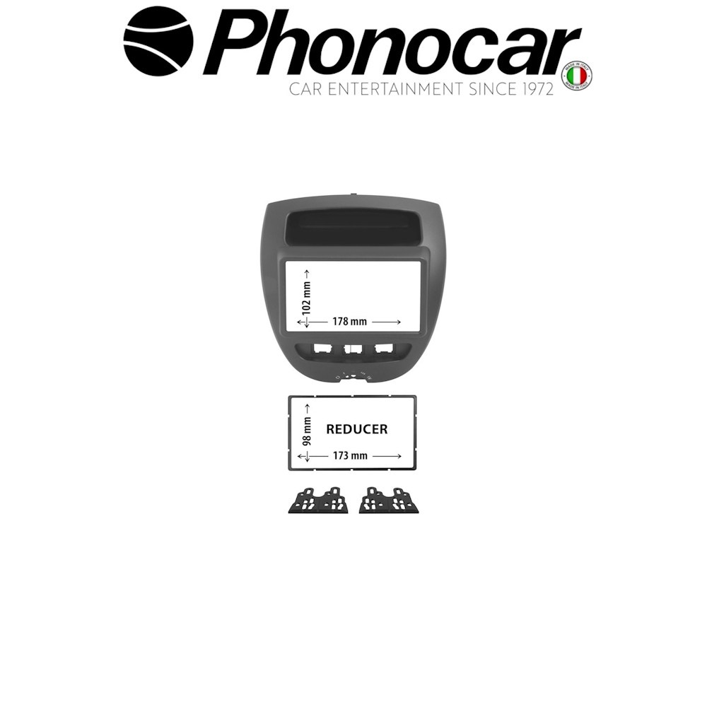 ΚΙΤ ΠΡΟΣΟΨΗΣ CITROEN C1 >14 PEUGEOT 107 >14 TOYOTA Aygo >14 Χρώμα μαύρο
ΚΙΤ ΠΡΟΣΟΨΗΣ CITROEN C1 >14 PEUGEOT 107 >14 TOYOTA Aygo >14 Χρώμα μαύρο