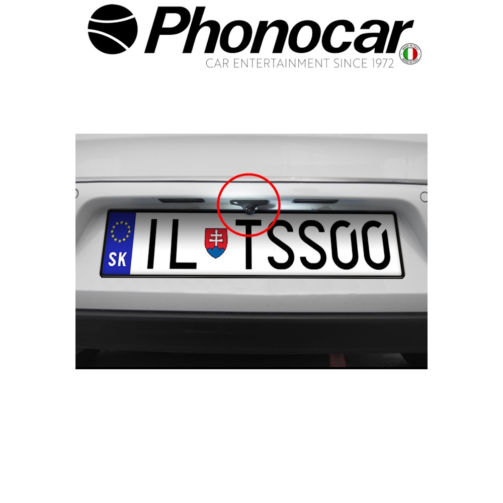Κάμερα υψηλής ευκρίνειας, 12V , 130ο , 0,5 Lux, με γραμμες, για πισω ή μπρος (mirror) , connector RCA Κάμερα υψηλής ευκρίνειας, 12V , 130ο , 0,5 Lux, με γραμμες, για πισω ή μπρος (mirror) , connector RCA