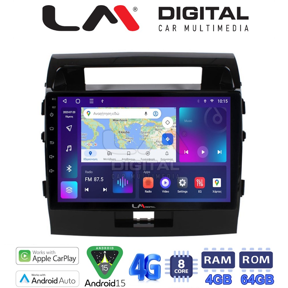 OEM για Toyota Land Cruiser 2008 > 2015 με 8Core 4GB/64GB
OEM για Toyota Land Cruiser 2008 > 2015 με 8Core 4GB/64GB