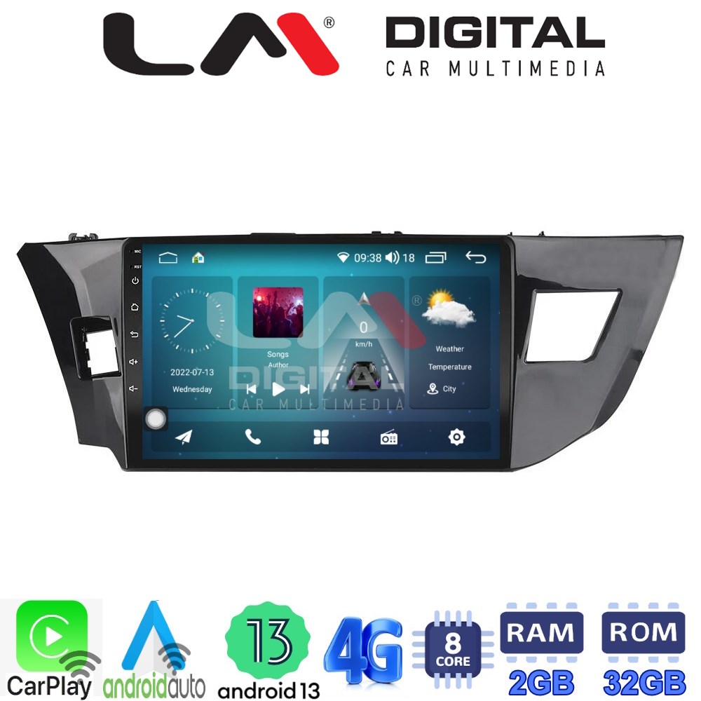OEM για Toyota Corolla 2013 > 2016 με 8Core 2GB/32GB
OEM για Toyota Corolla 2013 > 2016 με 8Core 2GB/32GB