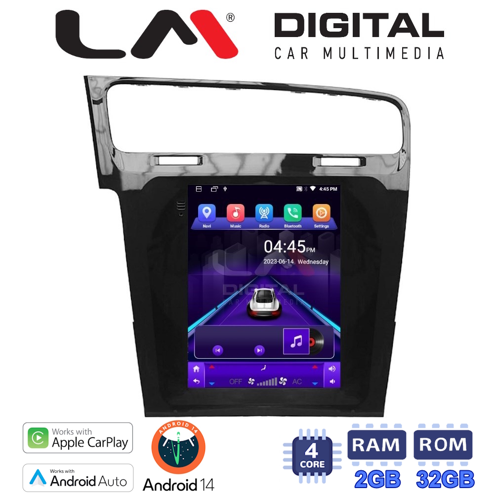LM Digital - LM TN4591 GPS Οθόνη OEM Multimedia τυπου Tesla 9,7inch VW Golf 7 (CarPlay/AndroidAuto/BT/GPS/WIFI/GPRS) LM Digital - LM TN4591 GPS Οθόνη OEM Multimedia τυπου Tesla 9,7inch VW Golf 7 (CarPlay/AndroidAuto/BT/GPS/WIFI/GPRS)