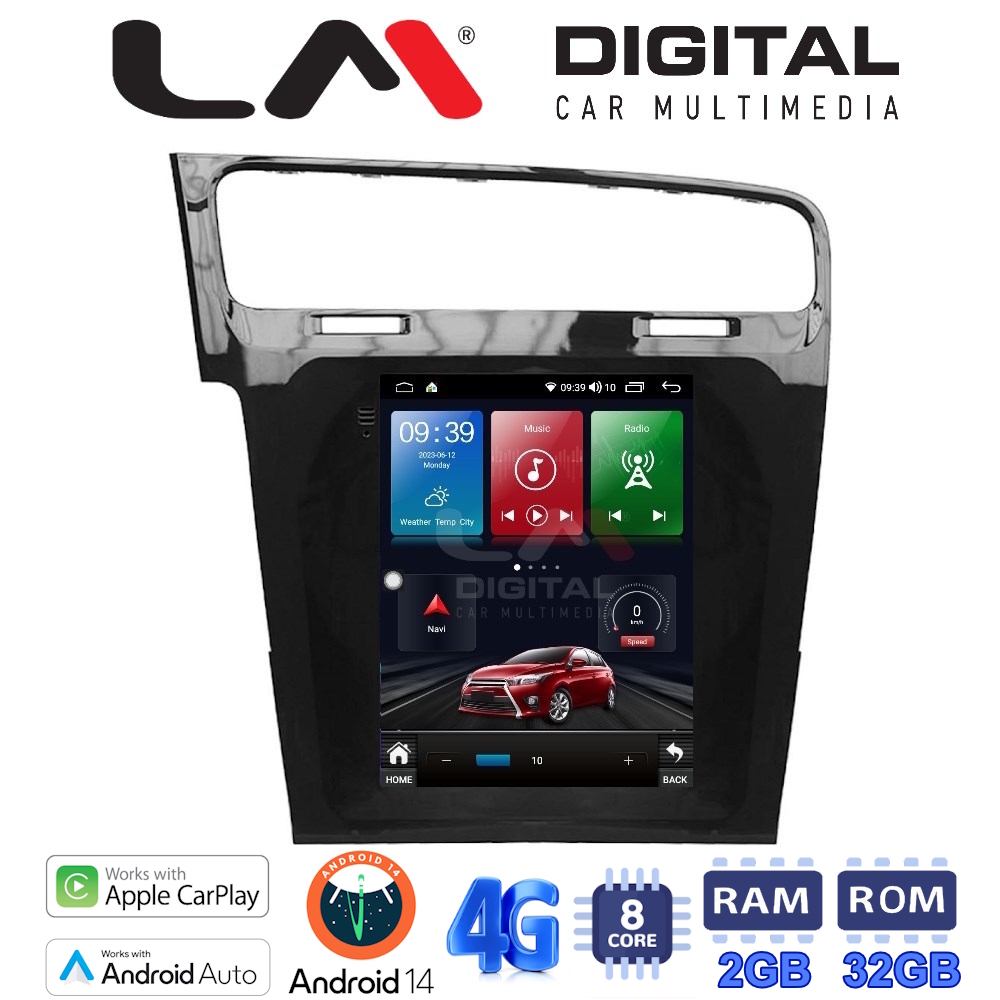 LM Digital - LM TR8591 GPS Οθόνη OEM Multimedia τυπου Tesla 9,7inch VW Golf 7 (CarPlay/AndroidAuto/BT/GPS/WIFI/GPRS) LM Digital - LM TR8591 GPS Οθόνη OEM Multimedia τυπου Tesla 9,7inch VW Golf 7 (CarPlay/AndroidAuto/BT/GPS/WIFI/GPRS)