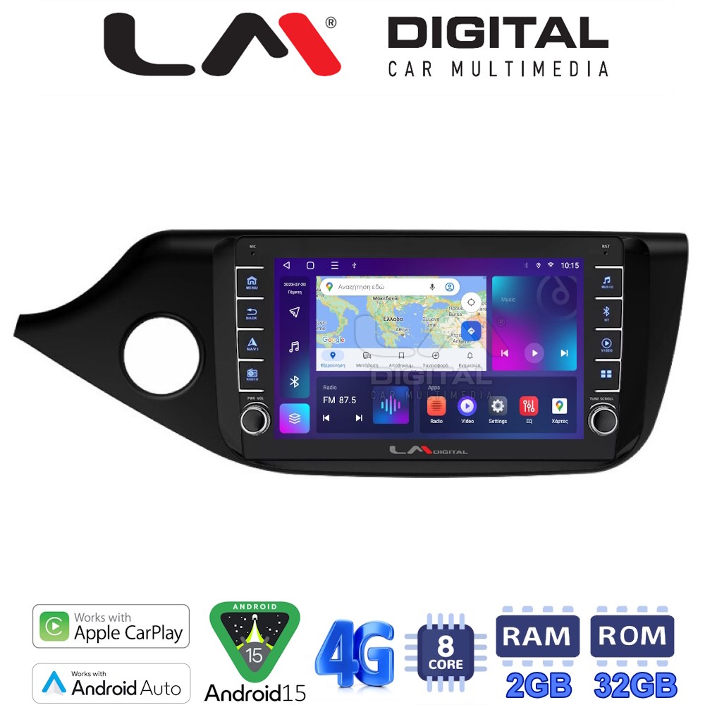OEM για Kia Ceed 2013 > 2016 με 8Core 2GB/32GB OEM για Kia Ceed 2013 > 2016 με 8Core 2GB/32GB
