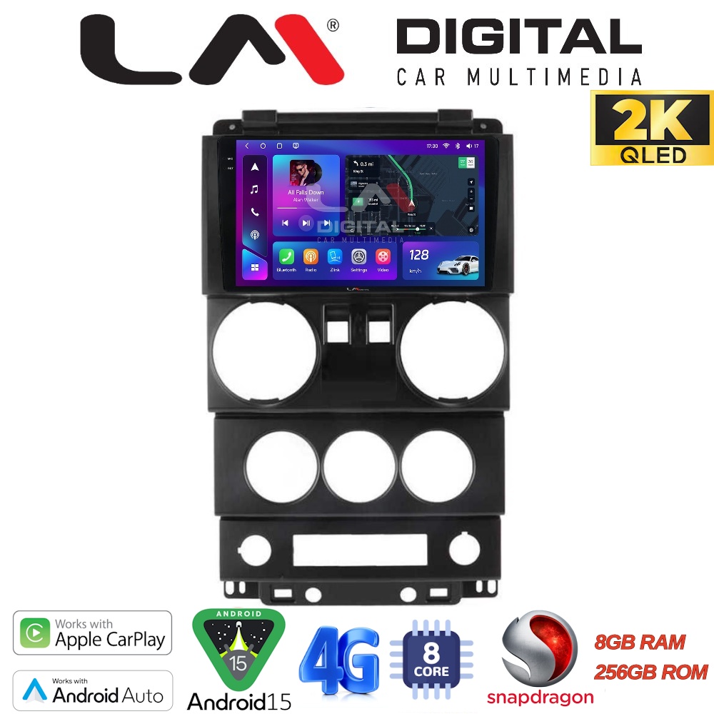 OEM για Jeep Wrangler 2007 > 2011 με 8Core 8GB/256GB και 2Κ οθόνη
OEM για Jeep Wrangler 2007 > 2011 με 8Core 8GB/256GB και 2Κ οθόνη