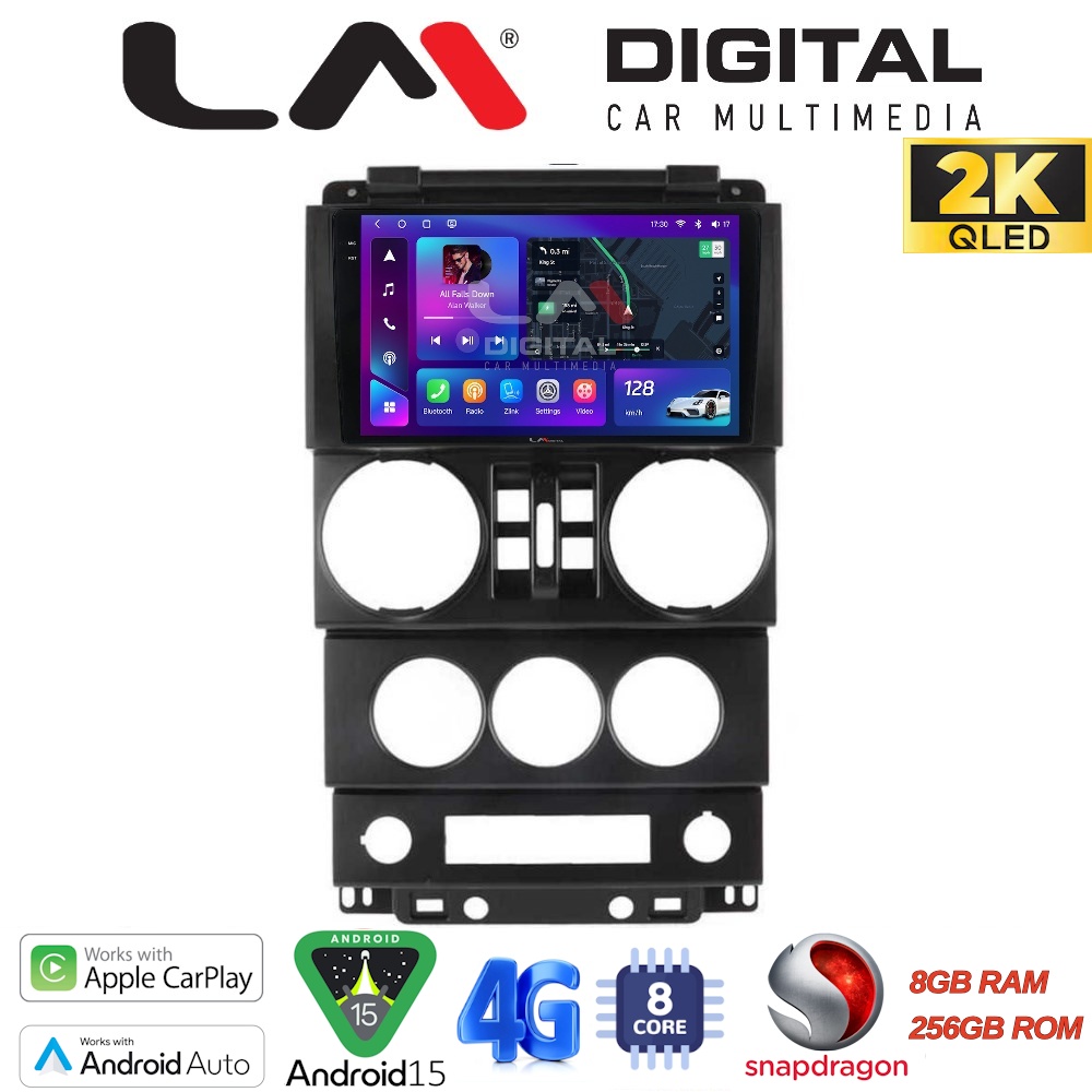 OEM για Jeep Wrangler 2007 > 2011 με 8Core 8GB/256GB και 2Κ οθόνη
OEM για Jeep Wrangler 2007 > 2011 με 8Core 8GB/256GB και 2Κ οθόνη