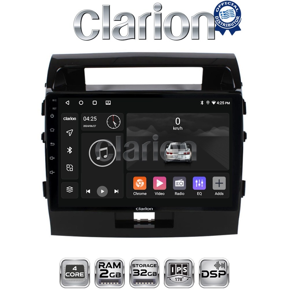 OEM για Toyota Land Cruiser 2008 > 2015 με 4Core 2GB/32GB OEM για Toyota Land Cruiser 2008 > 2015 με 4Core 2GB/32GB