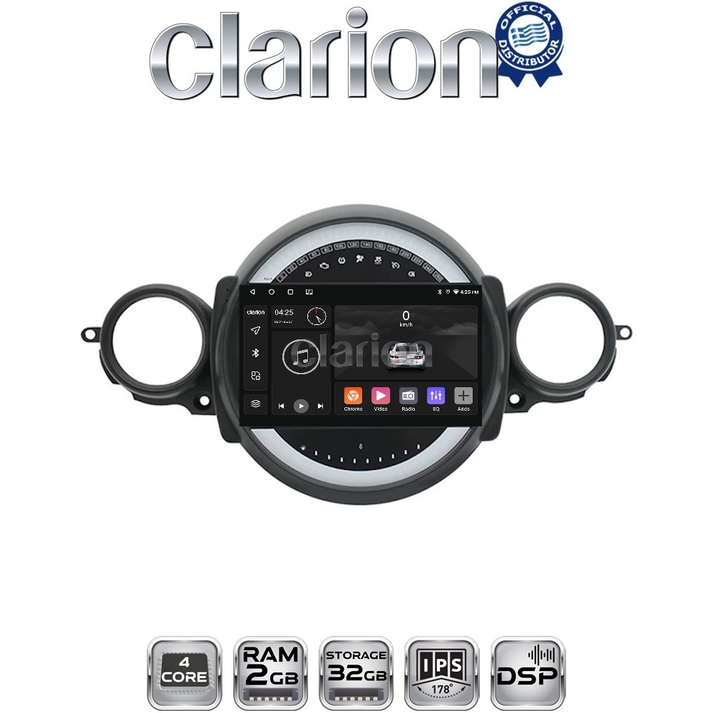 OEM για Mini
Cooper R56 2007 > 2014
Cabrio R57 2006 > 2015
Clubman R55 2007 > 2014 με 4Core 2GB/32GB OEM για Mini
Cooper R56 2007 > 2014
Cabrio R57 2006 > 2015
Clubman R55 2007 > 2014 με 4Core 2GB/32GB