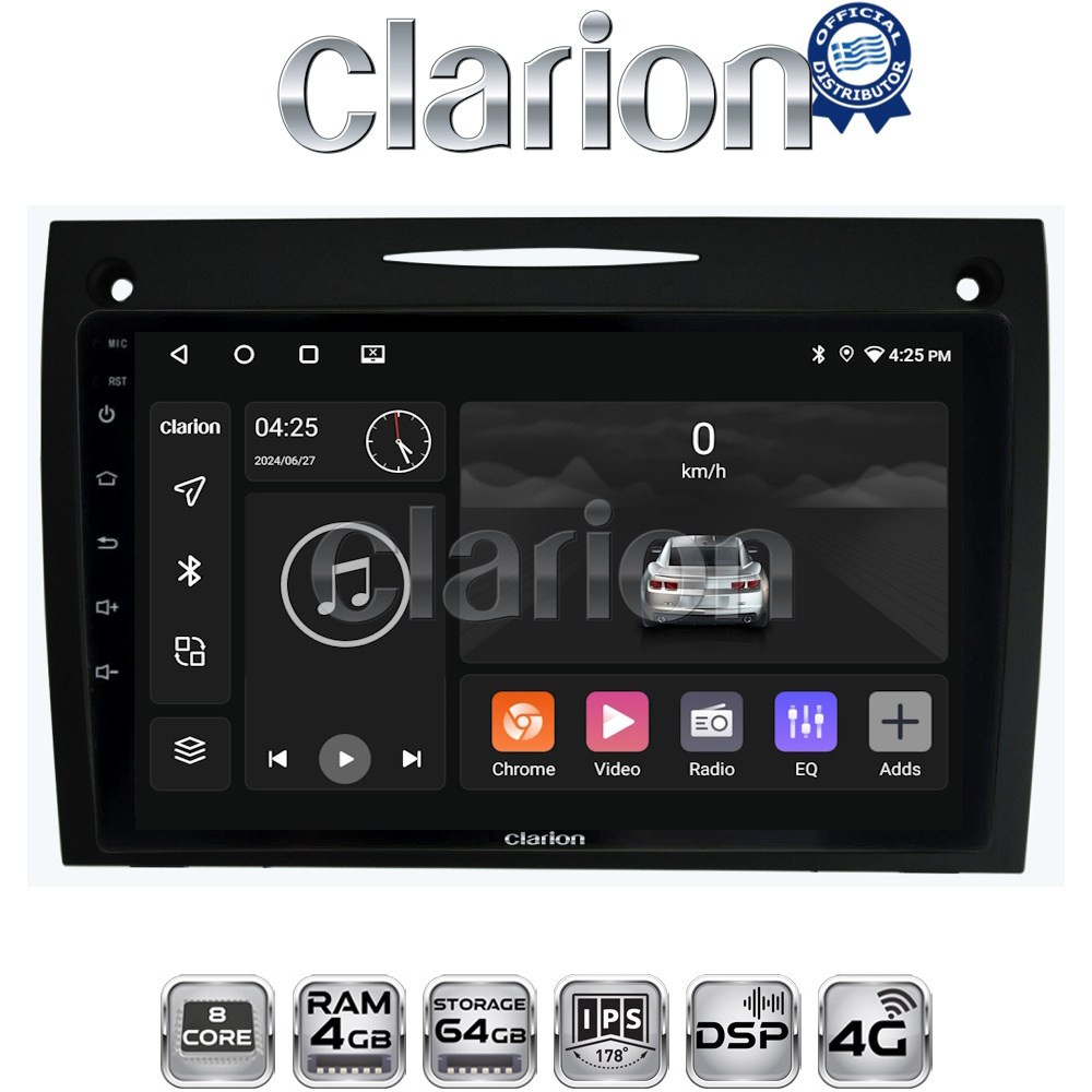 OEM για Mercedes SLK (W171) με 8Core 4GB/64GB OEM για Mercedes SLK (W171) με 8Core 4GB/64GB