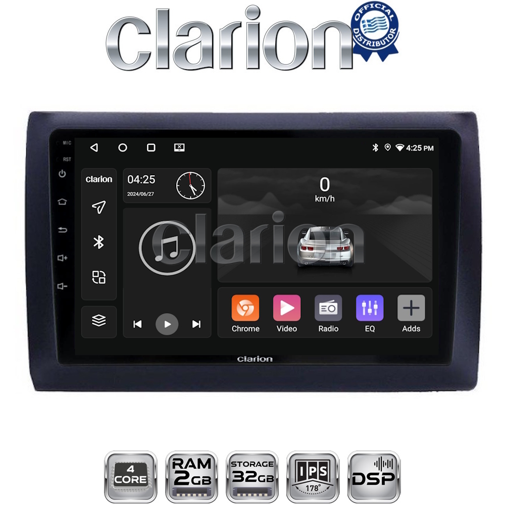 OEM για Fiat Stilo 2001 > 2007 με 4Core 2GB/32GB OEM για Fiat Stilo 2001 > 2007 με 4Core 2GB/32GB