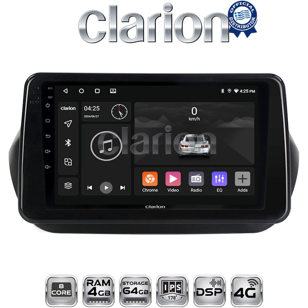 OEM για Fiat Fiorino - Citroen Nemo - Peugeot Bipper 2007 > 2021 με 8Core 4GB/64GB OEM για Fiat Fiorino - Citroen Nemo - Peugeot Bipper 2007 > 2021 με 8Core 4GB/64GB