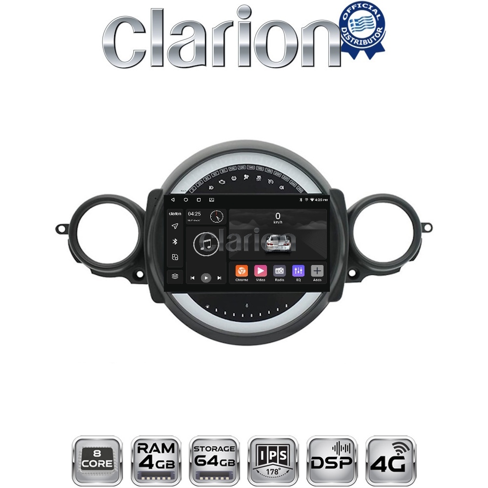 OEM για Mini
Cooper R56 2007 > 2014
Cabrio R57 2006 > 2015
Clubman R55 2007 > 2014 με 8Core 4GB/64GB OEM για Mini
Cooper R56 2007 > 2014
Cabrio R57 2006 > 2015
Clubman R55 2007 > 2014 με 8Core 4GB/64GB