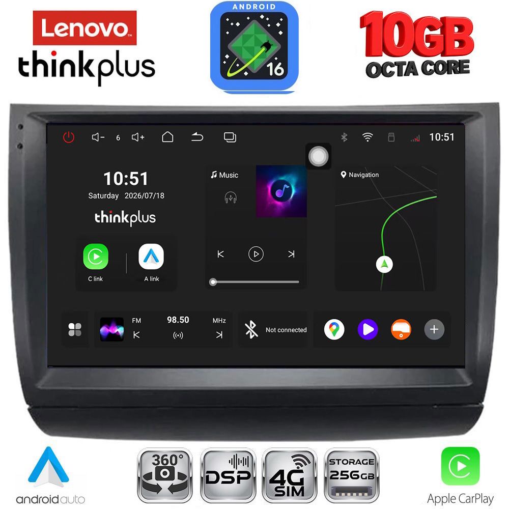 LENOVO LTM 11728_CPA (9inc) MULTIMEDIA TABLET for TOYOTA PRIUS mod. 2003-2009 LENOVO LTM 11728_CPA (9inc) MULTIMEDIA TABLET for TOYOTA PRIUS mod. 2003-2009