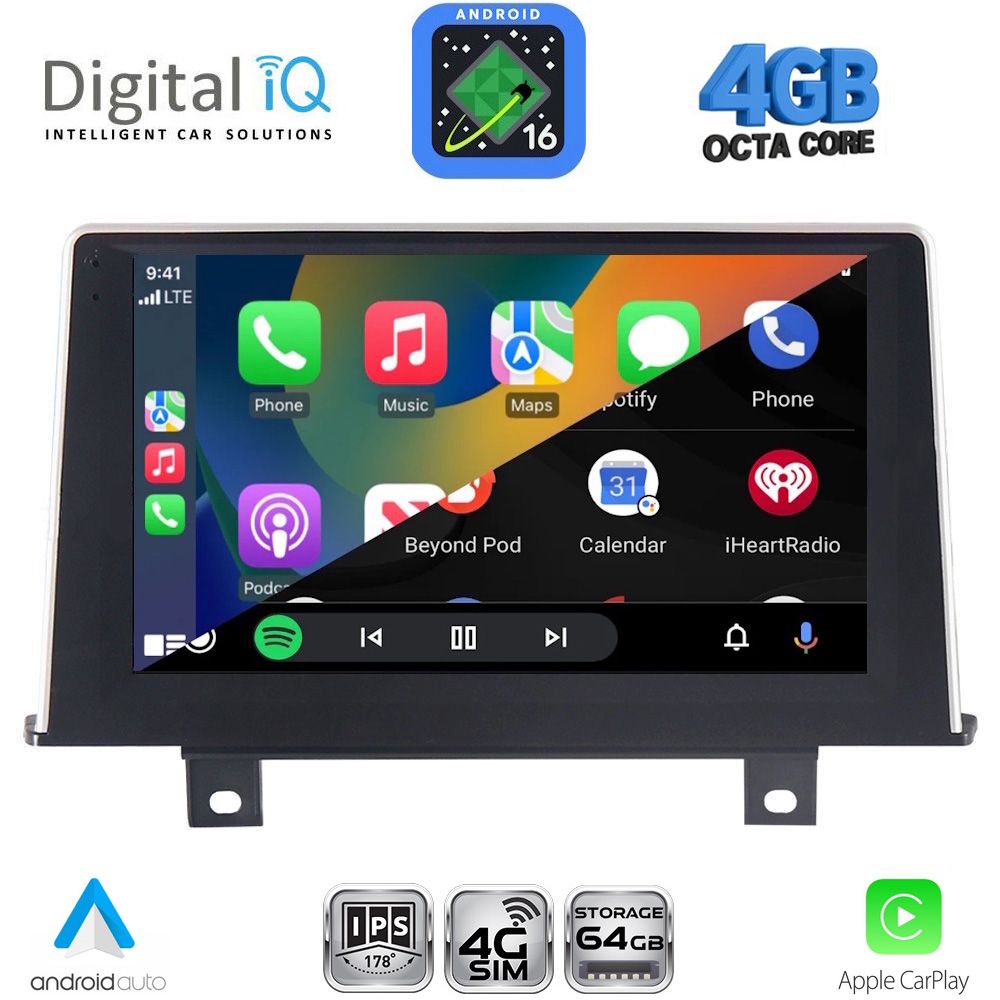 DIGITAL IQ RTG 6048_CPA (9inc) (NBT) MULTIMEDIA TABLET for BMW S.1 (F20-21) mod. 2011-2016 DIGITAL IQ RTG 6048_CPA (9inc) (NBT) MULTIMEDIA TABLET for BMW S.1 (F20-21) mod. 2011-2016