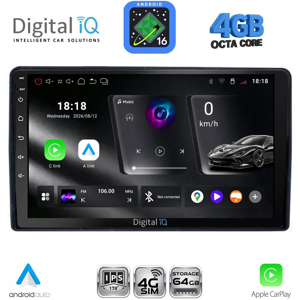 DIGITAL IQ RTG 6081_CPA (9inc) MULTIMEDIA TABLET for CITROEN – PEUGEOT mod. 2008-2018 DIGITAL IQ RTG 6081_CPA (9inc) MULTIMEDIA TABLET for CITROEN – PEUGEOT mod. 2008-2018