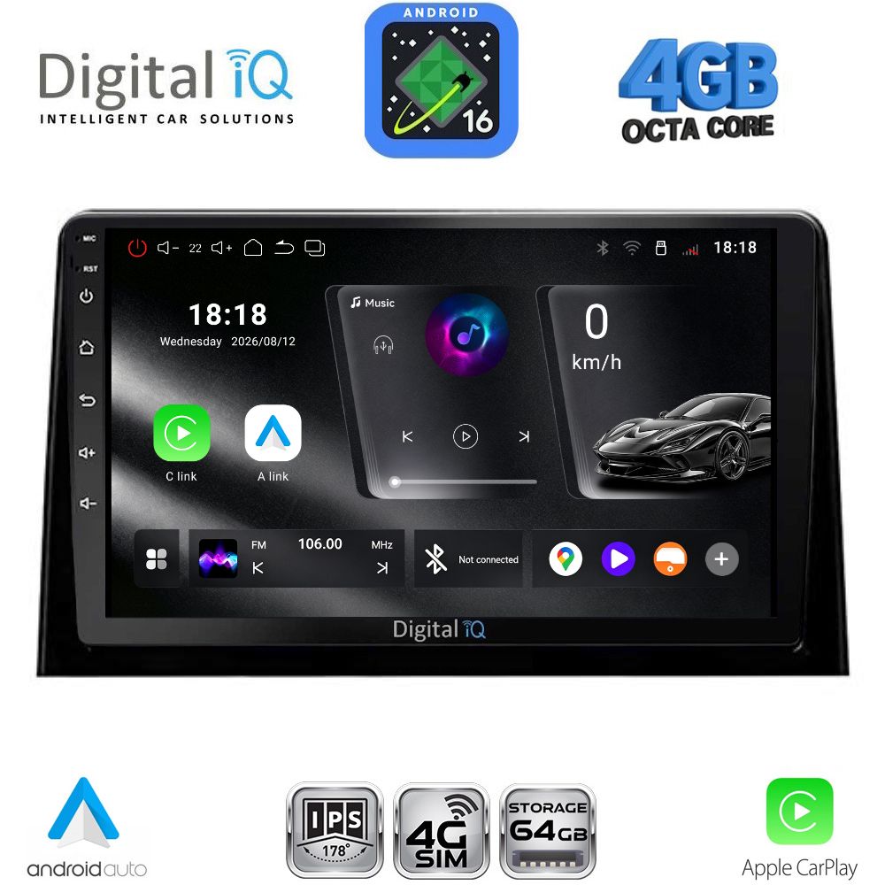 DIGITAL IQ RTG 6082_CPA (10inc) MULTIMEDIA TABLET for CITROEN BERLINGO – OPEL COMBO – PEUGEOT PARTNER – TOYOTA PROACE mod. 2018-2026 - FIAT DOBLO mod. 2022-2026 DIGITAL IQ RTG 6082_CPA (10inc) MULTIMEDIA TABLET for CITROEN BERLINGO – OPEL COMBO – PEUGEOT PARTNER – TOYOTA PROACE mod. 2018-2026 - FIAT DOBLO mod. 2022-2026