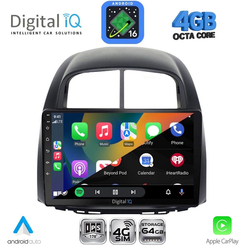 DIGITAL IQ RTG 6124_CPA (10inc) MULTIMEDIA TABLET for DAIHATSU SIRION mod. 2006-2012 DIGITAL IQ RTG 6124_CPA (10inc) MULTIMEDIA TABLET for DAIHATSU SIRION mod. 2006-2012