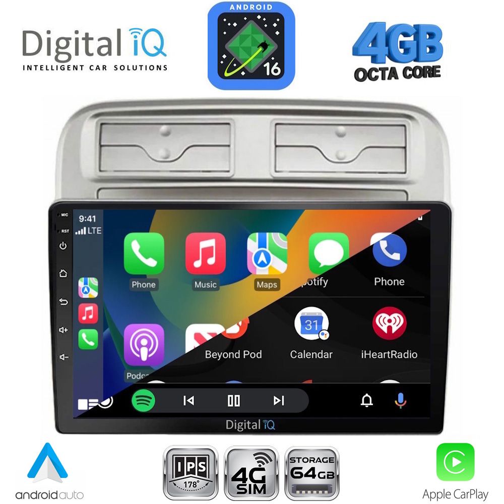 DIGITAL IQ RTG 6128_CPA (9inc) MULTIMEDIA TABLET for FIAT GRANDE PUNTO mod. 2005-2012 DIGITAL IQ RTG 6128_CPA (9inc) MULTIMEDIA TABLET for FIAT GRANDE PUNTO mod. 2005-2012