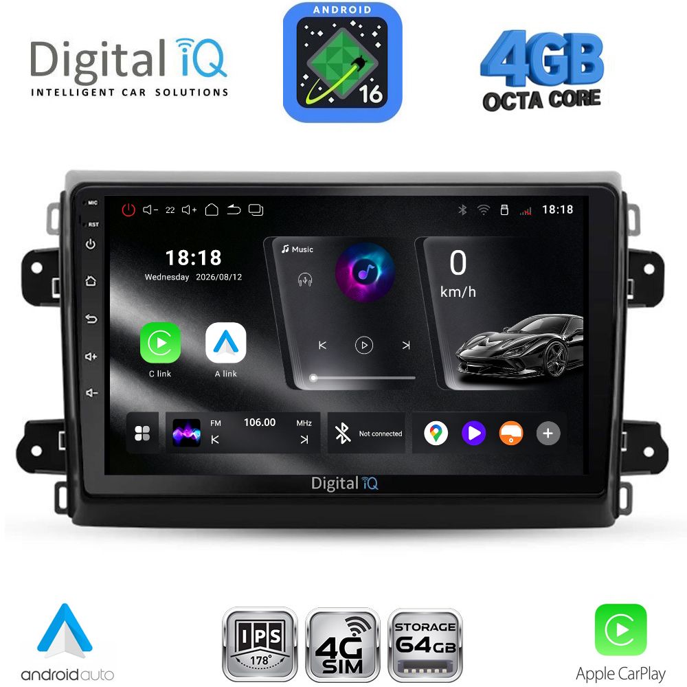 DIGITAL IQ RTG 6143_CPA (9inc) MULTIMEDIA TABLET for FIAT DUCATO mod. 2021-2026 DIGITAL IQ RTG 6143_CPA (9inc) MULTIMEDIA TABLET for FIAT DUCATO mod. 2021-2026