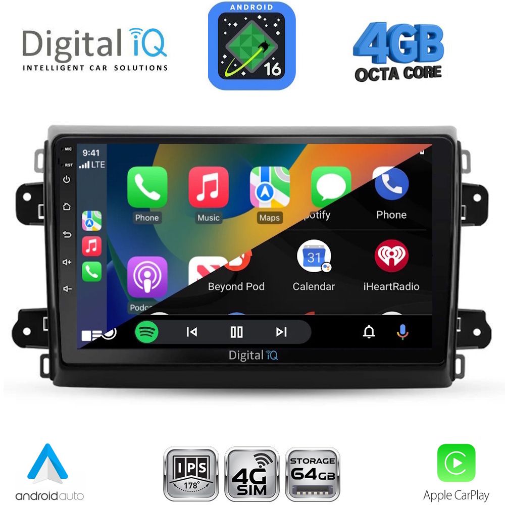 DIGITAL IQ RTG 6143_CPA (9inc) MULTIMEDIA TABLET for FIAT DUCATO mod. 2021-2026 DIGITAL IQ RTG 6143_CPA (9inc) MULTIMEDIA TABLET for FIAT DUCATO mod. 2021-2026