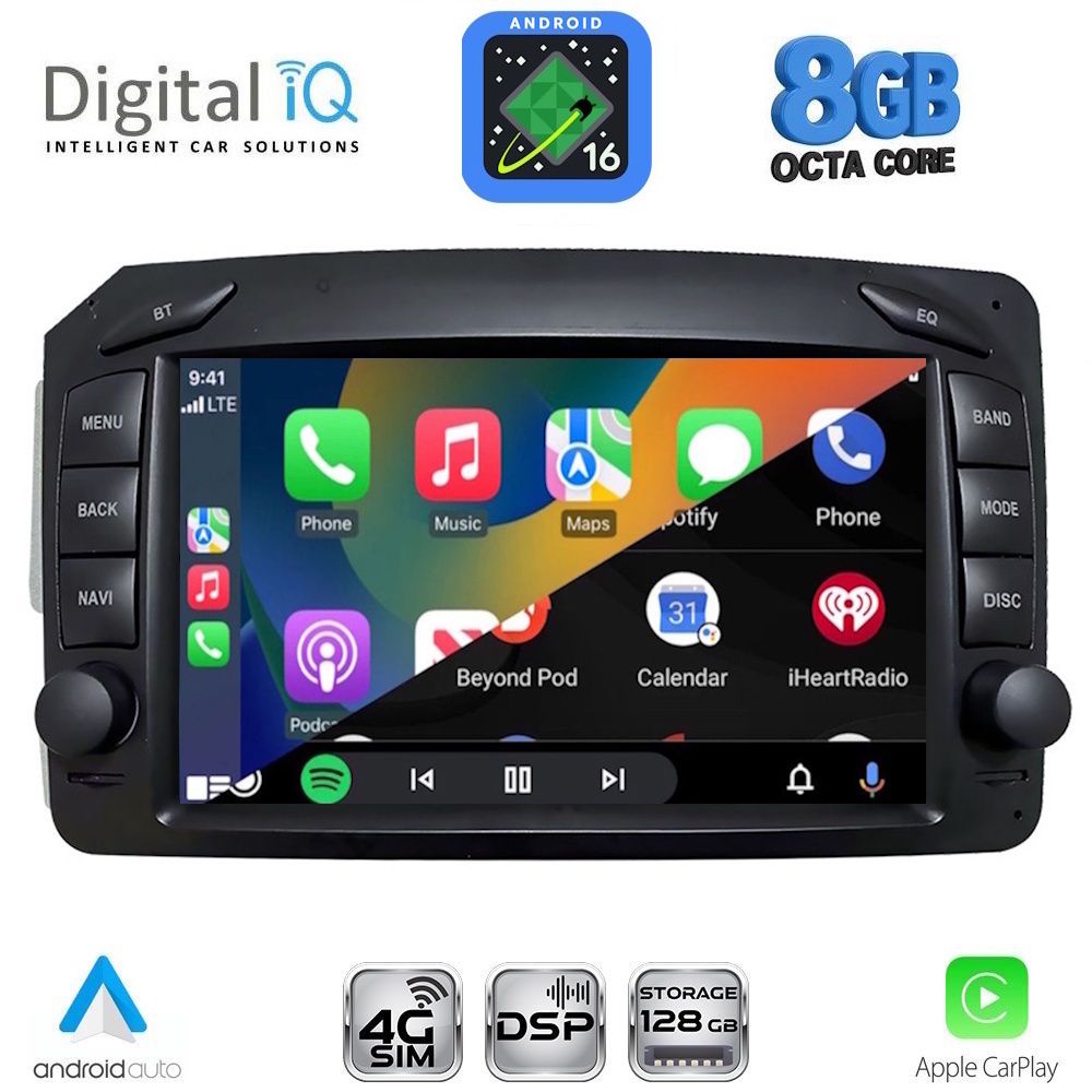DIGITAL IQ BLM 571_CPA (7" DECK) MULTIMEDIA OEM for MERCEDES C (W203) – CLK (W209) mod. 1999-2004 DIGITAL IQ BLM 571_CPA (7" DECK) MULTIMEDIA OEM for MERCEDES C (W203) – CLK (W209) mod. 1999-2004