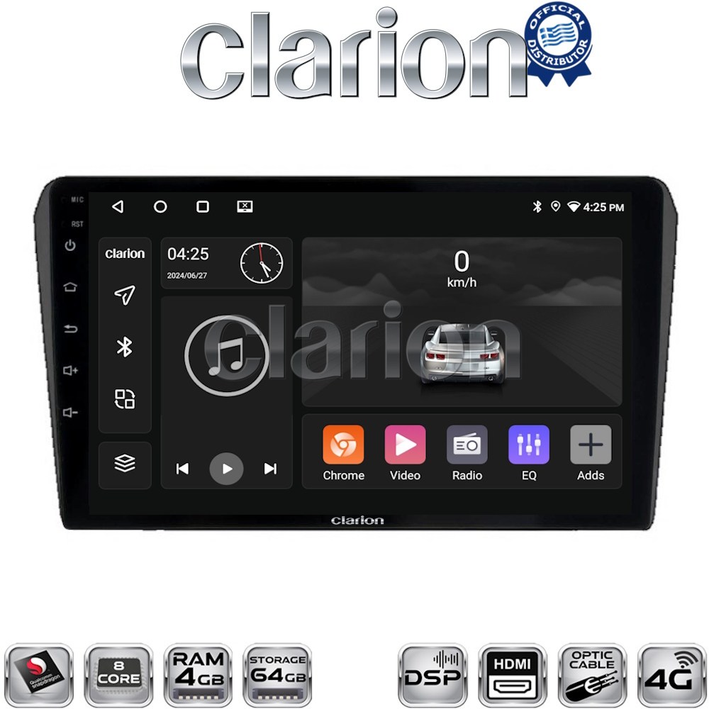 OEM για Toyota Avensis 2003 > 2008 με 8Core 4GB/64GB και 2Κ οθόνη OEM για Toyota Avensis 2003 > 2008 με 8Core 4GB/64GB και 2Κ οθόνη