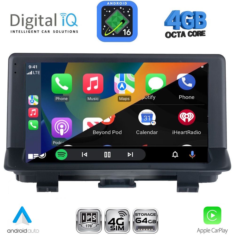 DIGITAL IQ RTG 6012_CPA (9inc) MULTIMEDIA TABLET for AUDI Q3 mod. 2012-2018 (High Version) DIGITAL IQ RTG 6012_CPA (9inc) MULTIMEDIA TABLET for AUDI Q3 mod. 2012-2018 (High Version)