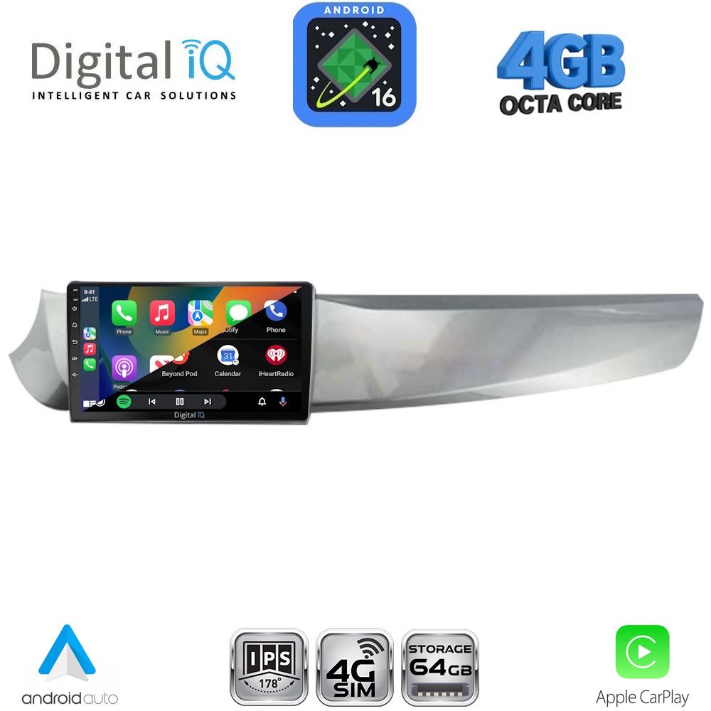 DIGITAL IQ RTG 6025_CPA (9inc) MULTIMEDIA TABLET for ALFA ROMEO GIULIETTA mod. 2010-2014 DIGITAL IQ RTG 6025_CPA (9inc) MULTIMEDIA TABLET for ALFA ROMEO GIULIETTA mod. 2010-2014
