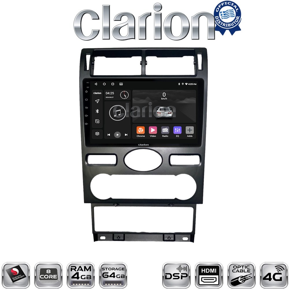 OEM για Ford Mondeo 2003 > 2006 με 8Core 4GB/64GB και 2Κ οθόνη OEM για Ford Mondeo 2003 > 2006 με 8Core 4GB/64GB και 2Κ οθόνη