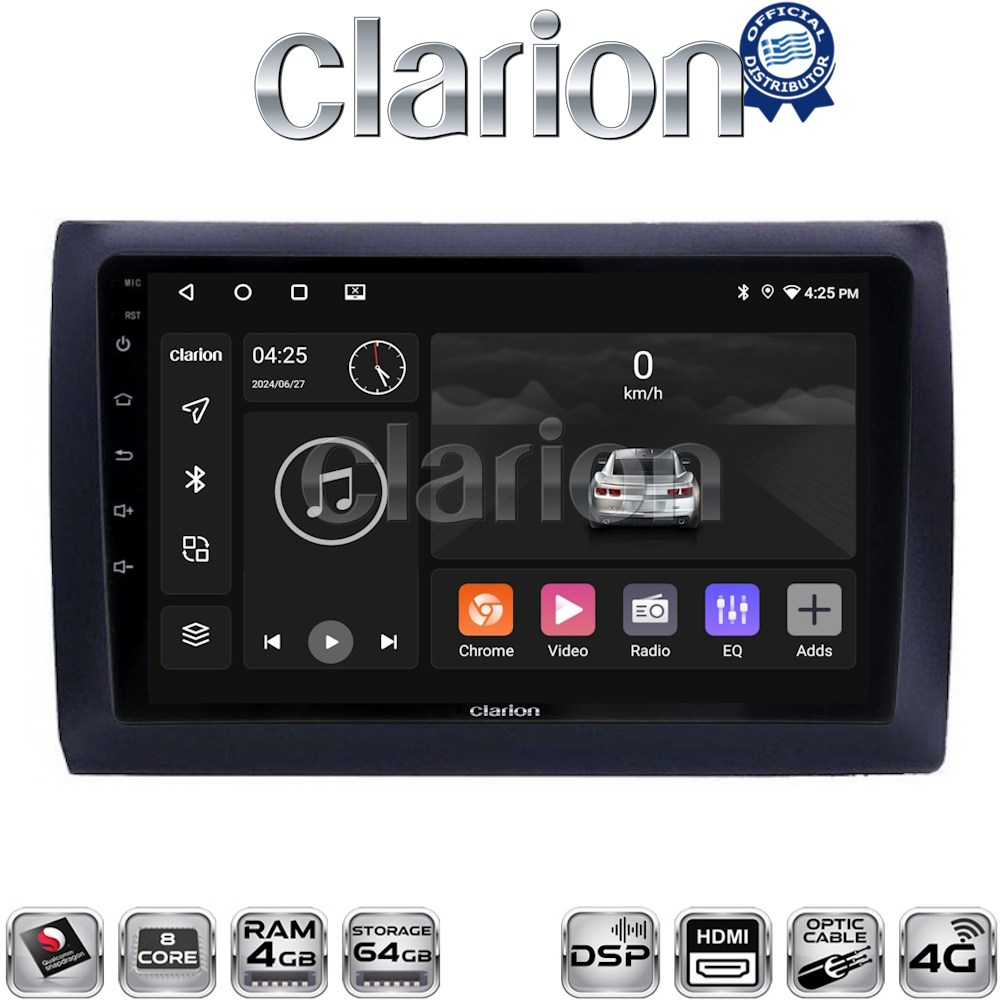 OEM για Fiat Stilo 2001 > 2007 με 8Core 4GB/64GB και 2Κ οθόνη OEM για Fiat Stilo 2001 > 2007 με 8Core 4GB/64GB και 2Κ οθόνη