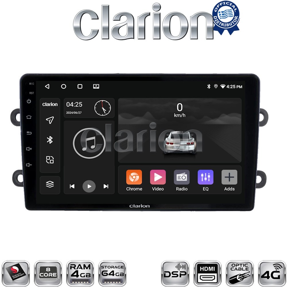 OEM για Dacia Duster – Logan – Sandero 2013 > 2018 με 8Core 4GB/64GB και 2Κ οθόνη OEM για Dacia Duster – Logan – Sandero 2013 > 2018 με 8Core 4GB/64GB και 2Κ οθόνη